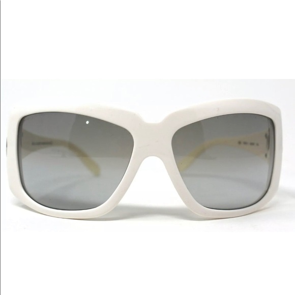 BVULGARI 8517 White Oversized Square Sunglasses - Picture 2 of 6